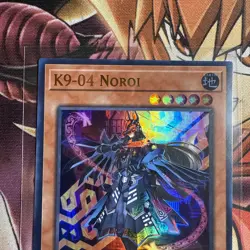 Yugioh K9 - 04 Noroi DOOD-EN025 1st Edition Ultra Rare NM - Image 2