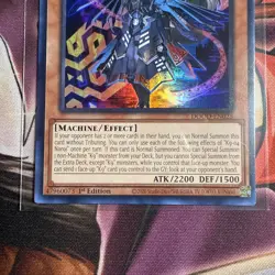 Yugioh K9 - 04 Noroi DOOD-EN025 1st Edition Ultra Rare NM - Image 3