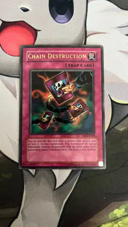 PSV-006 Chain Destruction Ultra Rare 1st Edition Near Mint Yugioh Card - Image 1