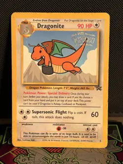 Pokemon TCG Dragonite Promo WB the First Movie Stamped Card NM - Image 1
