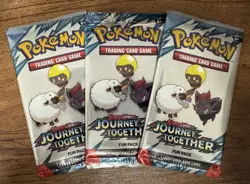 Destined Rivals (4) & Journey Together (3) Fun Packs - Pokemon Cards TCG Lot - Image 3