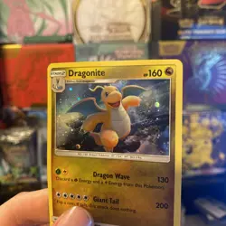 Dragonite 96/149 Sun & Moon Cosmos 2017 Holo Rare Pokemon Card - Image 2