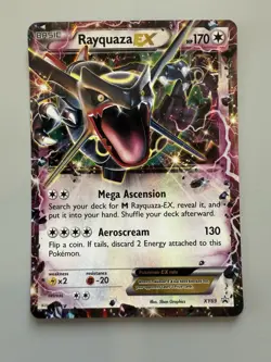 Rayquaza EX Shiny Holo Card XY69 Promos (LP) - Image 1