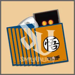DRAGON BALL SUPER: FUSION WORLD SON GOKU CARD SLEEVES 64-PACK BANDAI OFFICIAL - Image 1