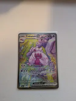 Pokemon TCG Tinkaton EX Scarlet & Violet Paldea Evolved Holo Card 262/193 - Image 1