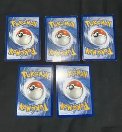 Pokemon Mixed Lot Of Five Cards - Conditions Vary - Read Description! - Image 2