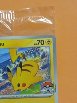 Pokemon Scarlet & Violet Pikachu Black Star SVP 190 Factory Sealed Promo Card - Image 3
