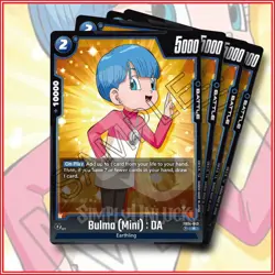 DRAGON BALL SUPER FUSION WORLD CHOOSE YOUR RARE CARD FB04 Ultra Limit Goku Bulma - Image 5