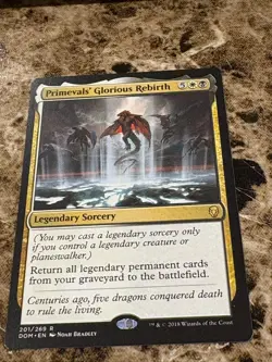 PRIMEVALS' GLORIOUS REBIRTH Magic MTG Dominaria - Image 1