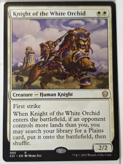 Knight of the White Orchid - Commander: 2021 - Magic the Gathering MTG Nice! - Image 1