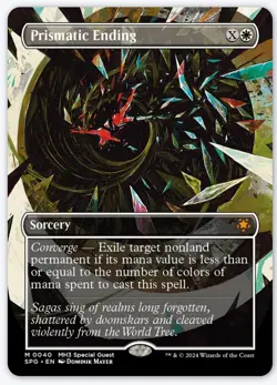 Prismatic Ending (Borderless) 0040 (Pack Fresh) - MTG: Special Guests Regular - Image 1