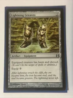 Lightening Greaves - Commander - LP - English MTG - Image 1