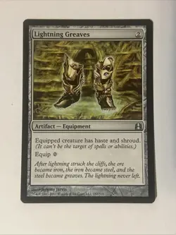 Lightening Greaves - Commander - LP - English MTG - Image 2