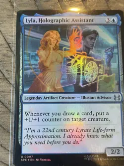 Lyla, Holographic Assistant Marvel's Spider-Man: Eternal-Legal Foil - Image 1