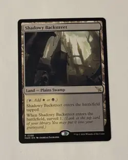 MTG Shadowy Backstreet - Murders At Karlov Manor LP - Image 1