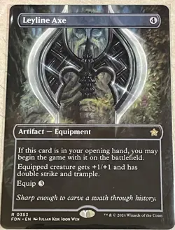 Leyline Axe (Borderless) Foundations Regular - Image 1