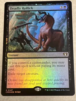 Deadly Rollick Commander Masters Foil - Image 1