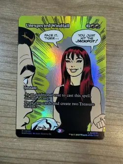 Unexpected Windfall 2025 Magic the Gathering Mytical 0029 Foil - Image 1