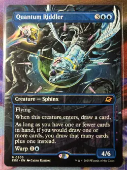 Quantum Riddler EOE-0305 Borderless Mythic Rare NM Magic: The Gathering - EN - Image 1