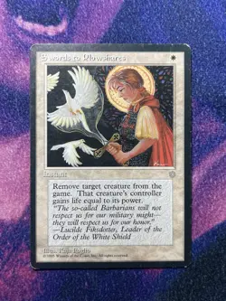 Swords to Plowshares Ice Age Regular, MP - MTG - Image 1