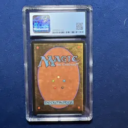 MTG Beta Scathe Zombies CGC 8 NM/Mint (9 centering and edges) 1993 - Image 2