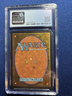 MTG Beta Prodigal Sorcerer CGC 8 NM/Mint (with 9 centering) 1993 - Image 2