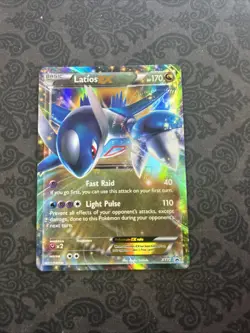 Latios EX XY72 Black Star Promos Holo Pokemon Card - Image 1