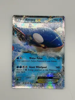 Pokemon TCG Kyogre-EX XY Black Star Promos XY41 Holo Promo LP - Image 1