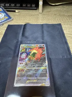 Pokemon TCG Charizard VSTAR SWSH262 Holo Black Star Promo Card NM-NM+ Condition - Image 1