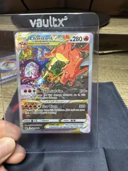 Pokemon TCG Charizard VSTAR SWSH262 Holo Black Star Promo Card NM-NM+ Condition - Image 4