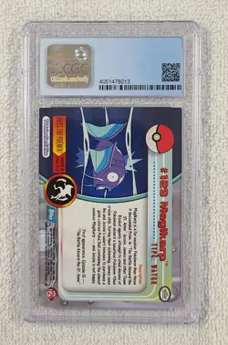 2000 Pokemon Topps Series 3 Magikarp Silver Foil #129 CGC Gem Mint 9.5/10 - Image 2