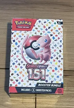 Pokemon 151 Booster Bundle Sealed English - Image 1
