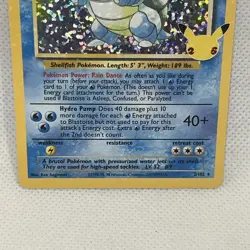 Blastoise 2/102 Pokemon Celebrations Holo 25th Anniversary - Image 3