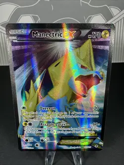 Pokemon TCG Manectric EX 113/119 XY Phantom Forces Full Art Holo LP/NM - Image 1