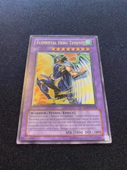Elemental Hero Tempest Ultimate Rare (UTR) EEN-EN034 - Image 2