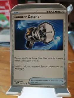 Pokemon TCG Counter Catcher Card Sv04: Paradox Rift Regular Card 160/182 - Image 1