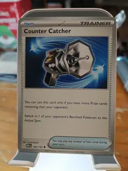 Pokemon TCG Counter Catcher Card Sv04: Paradox Rift Regular Card 160/182 - Image 2