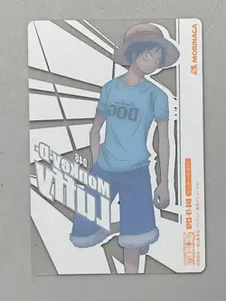 Monkey D Luffy - 046 - One Piece Morinaga Cool Style Card Clear Plastic - Image 2