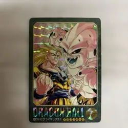 Dragon Ball Hologram Card Super Saiyan God 1995 Bandai Rare Trading - Image 1