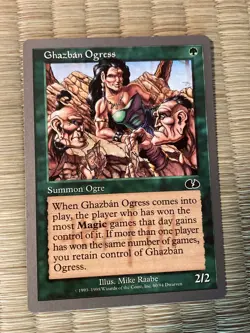 MTG Ghazban Ogress Unglued Regular Common Near Mint NM - Image 1