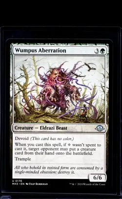 2024 MTG Magic the Gathering MH3 Modern Horizons 3 #176 Wumpus Aberration WOTC - Image 1