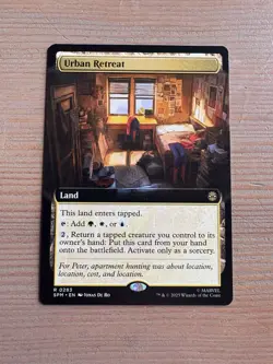 Urban Retreat - 283 - MTG: Marvel’s Spider-Man - Extended Art - Rare - Regular - Image 1