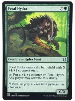 Feral Hydra NM/M* Jumpstart ENGLISH 395 mtg -UnltdCards - Image 1