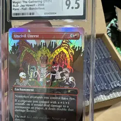 MTG Uncivil Unrest (Rainbow Foi) Secret Lair Jay Howell 2008 CGC 9.5 🔥 - Image 4