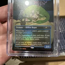 2025 MTG Magic the Gathering SLD Secret Lair Foil Agent of Treachery 8.5 CGC - Image 2