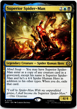 Superior Spider-Man [Marvel's Spider-Man] MTG Magic NM/M 💧💀 - Image 3