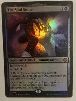 The Soul Stone (Foil) - 0066 - Marvel's Spider-Man MTG NM/M - Image 1