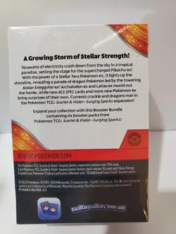 New Pokemon Scarlet & Violet - Surging Sparks Booster Bundle (6 Packs) Sealed - Image 4