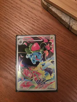 Ivysaur Illustration Rare 134/132 Near Mint Mega Evolution Pokemon TCG English - Image 1
