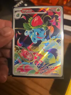 Ivysaur Illustration Rare 134/132 Near Mint Mega Evolution Pokemon TCG English - Image 2